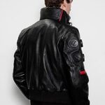 Cyberpunk Valentinos Jacket , Leather Jacket