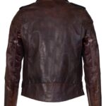 Plaid Cotton Lining Perfecto Jacket , Leather Jacket