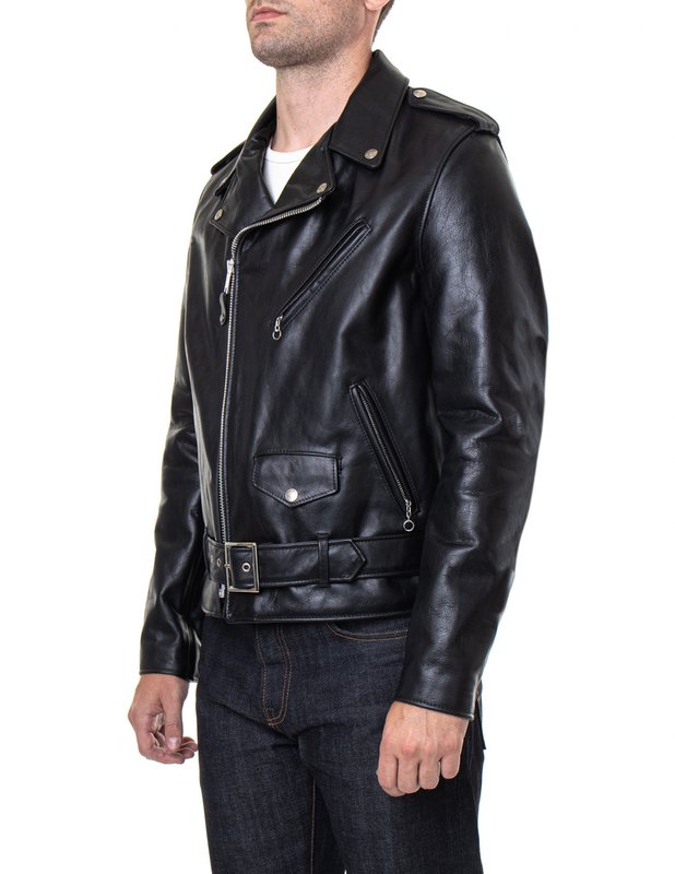 Lightweight Fitted Cowhide Jacket , Leather jacket