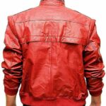 Johnny Lawrence Red Jacket, Cobra Kai Jacket, Leather Jacket, Bomber Jacket