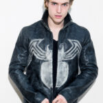Black Spider Venom Jacket ,Leather Jacket