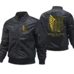 Attack on Titan Pilot Jacket, Bomber Jacket, Attack On Titan Jacket