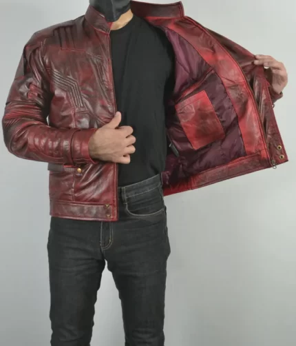 Star Genuine Waxed Jacket, Leather Jacket, Biker Jacket