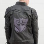 Transformers Decepticon Shield Jacket , Transformers Jacket , Leather Jacket