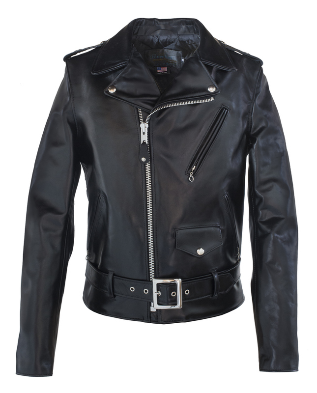 Classic leather Motorcycle Jacket , Leather Jacket