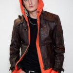 Goku Hood Jacket , Leather Jacket