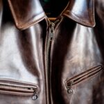Retro Moto Style Jacket , Leather Jacket
