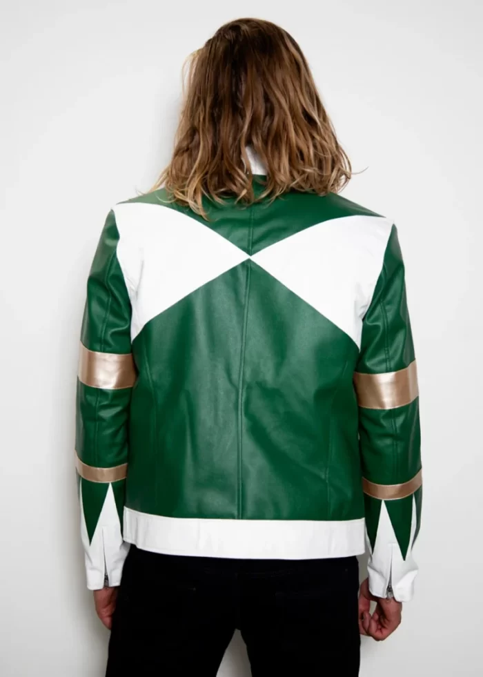 Green Power Rangers Classic Jacket , Leather Jacket