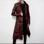Galaxy Trench Coat , Leather Coat , Trench Coat