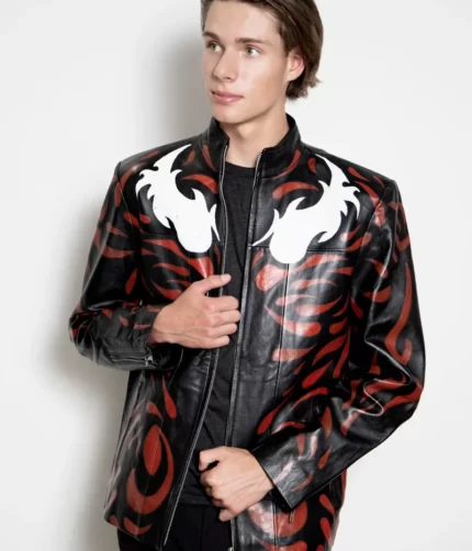 Hand-painted Carnage Jacket , Leather Jacket