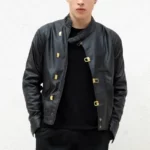 Black Akira Kaneda Jacket , Leather Jacket