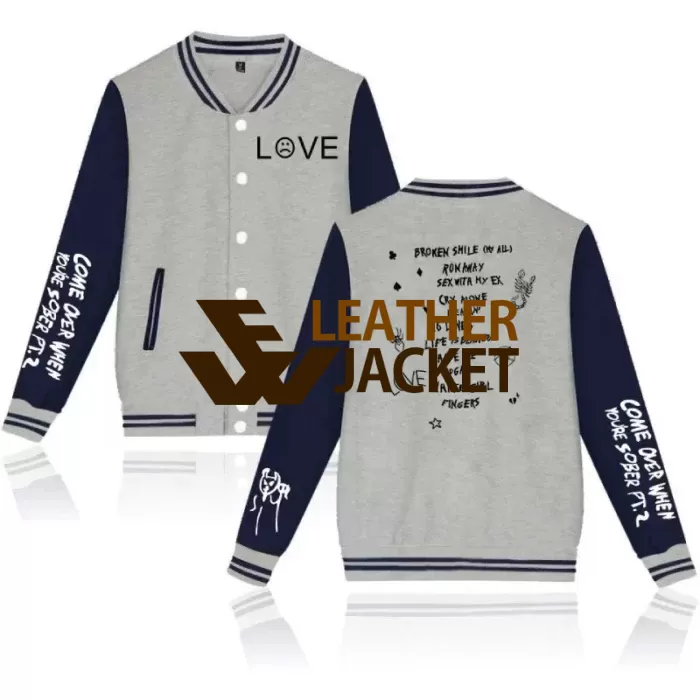 Lil Peep Love Jacket , Varsity Jacket