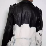 607 Star Studded Jacket , Leather Jacket