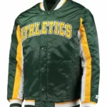 Oakland Athletics Jacket , full-snap jacket