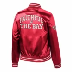 Faithful To The Bay jacket , Satin Jacket