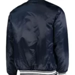 Navy Seattle Seahawks Jacket , Satin Jacket