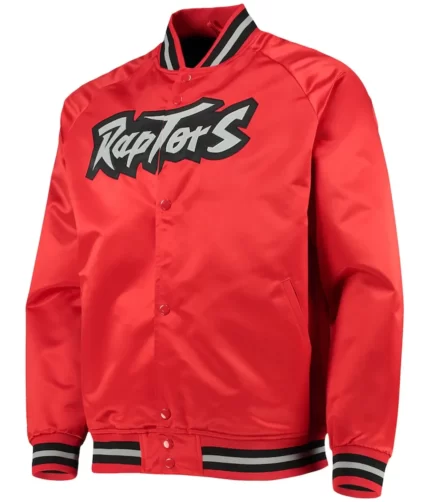 Toronto Raptors Raglan Jacket , Satin Jacket