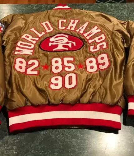 49ers World Champs Jacket , Varsity Jacket