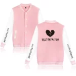 Xxxtentacion Broken Heart Pink Jacket , Wool Jacket