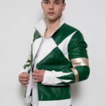 Green Power Rangers Classic Jacket , Leather Jacket