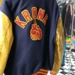 Kronk Boxing Leather jacket , Leather Jacket , Varsity Jacket