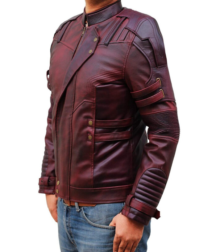 Galaxy Vol 2 Jacket, Star Lord Jacket, Leather Jacket