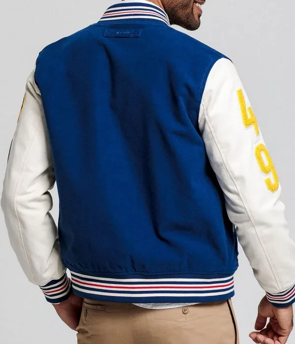 Gant Spring Letterman Jacket , Varsity Jacket , Wool Jacket