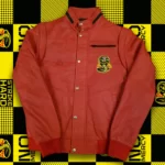 Johnny Lawrence Red Jacket, Cobra Kai Jacket, Leather Jacket, Bomber Jacket