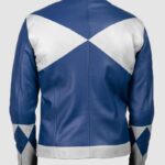 Blue Power Rangers Classic Jacket , Leather Jacket