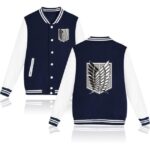 Attack on Titan Baseball Jacket, Attack On Titan Jacket, Varsity Jacket