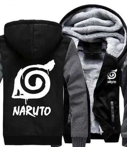Naruto Zipper Hoodie Jacket, Naruto Jacket, naruto hoodie, Hoodie