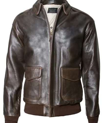 Top Gun Antique A-2 Jacket, Top gun jacket, Leather Jacket