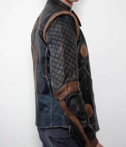 Quilted Viking Thor Jacket , Thor Jacket , Leather Jacket