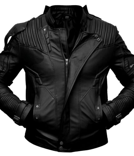 Chris Pratt Star Lord Jacket, Star Lord Jacket, Leather Jacket