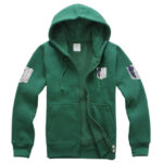 Green Attack on Titan Hoodies Jacket, Hoddie, Attack On Titan Jacket