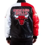 Tri-Color Chicago Bulls Jacket , Varsity Jacket