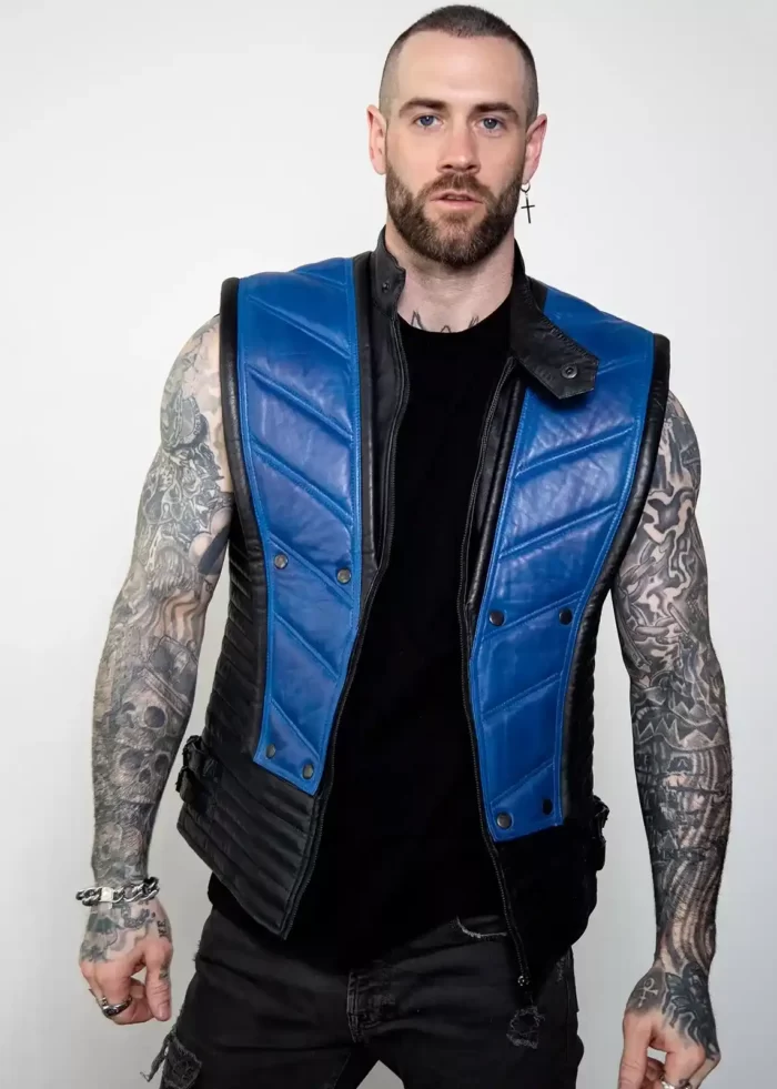 Kombat Ninja Jacket , leather Jacket