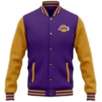 LA Lakers Baseball Varsity Jacket , Wool Jacket