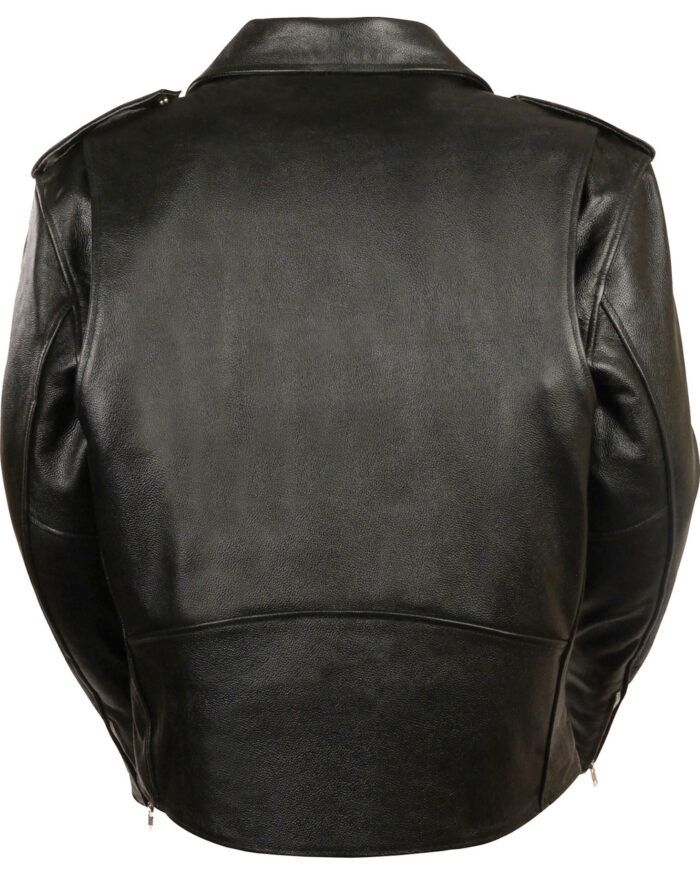 Milwaukee Leather Mens Police Style Jacket