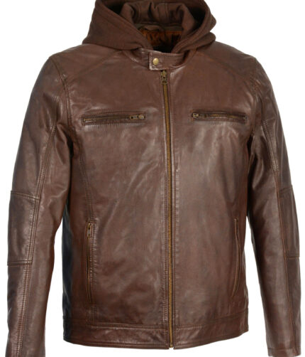 Milwaukee Leather Mens Snap Collar Moto Jacket, Leather Jacket,We leather jacket,Black leather jacket, Brown leather jacket, mens jacket, mens leather jacket, mens black leather jacket, quilted pattern jacket, scooter mens jacket, Sporty jacket, mens vintage jacket, removal hood jacket, removal jacket