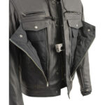 Milwaukee Leather Mens Motorcycle jacket,