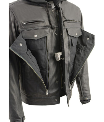 Milwaukee Leather Mens Motorcycle jacket,