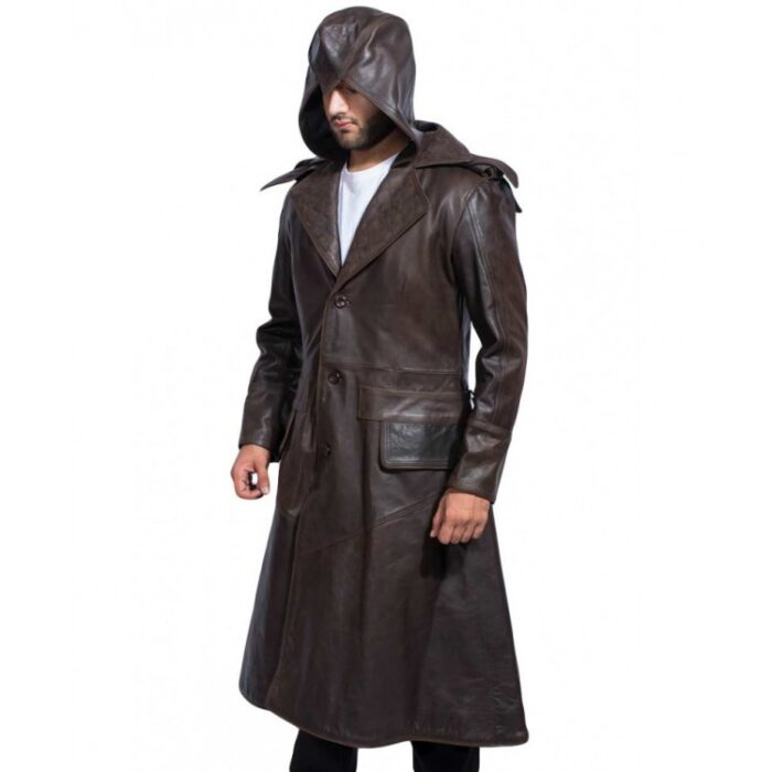 Assassins Creed Syndicate Leather Coat,