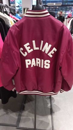 Men's Celine Nylon Varsity Jacket