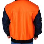 Goku Dragon Ball Z Orange Leather Jacket