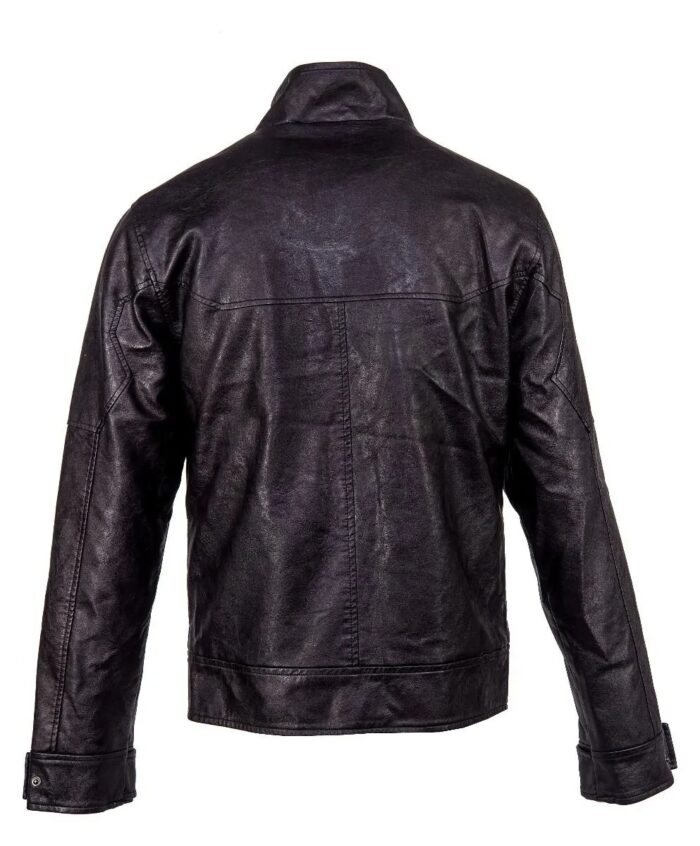 Men's Batman Black Leather Jacket,