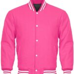 Steven Universe Varsity Jacket,steven jacket, steven universe jacket, varisty jacket, mens varsity jacket, pink varsity jacket, pink jacket, wool jacket, wool steven jacket, universe jacket,