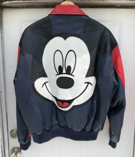 Disney Mickey Mouse Leather Jacket