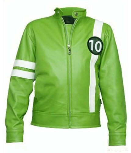 Ben 10 Alien Swarm Leather Jacket, leather jacket, Ben 10 leather jacket, ben 10 jacket, weleatherjacket, ben 10 Jacket, ben 10 green leather jacket, ben 10 mens jacket ben 10 mens leather jacket, alien jacket, ben 10 alien leather jacket