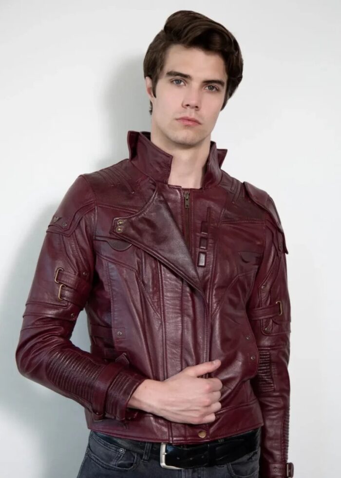 Mens Star Lord Galaxy Red Leather Jacket, Star Lord Jacket, Mens jacket, Leather jacket, mens star lord jacket, Mens leather jacket, Avengers jacket, weleatherjacket, brown leather jacket, burgundy leather jacket, avengers war jacket, mens avengers jacket, red leather jacket, mens black jacket, star lord black jacket, avengers black jacket, red jacket, mens red jacket, avengers red jacket, red star lord jacket,